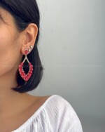 گوشواره جواهری دخترانه مجلسی