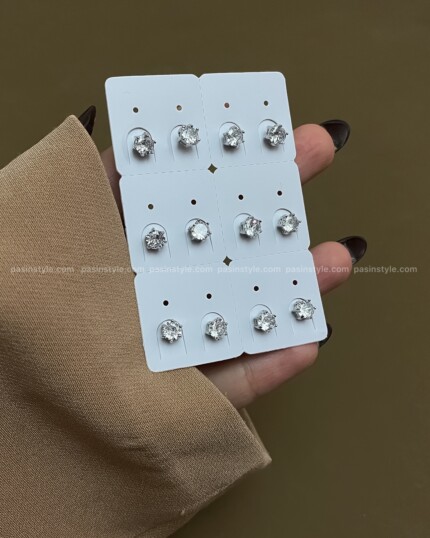 گوشواره نگینی