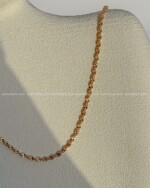 گردنبند طرح طلا