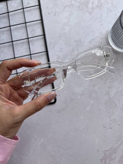 عینک پرادا شفاف