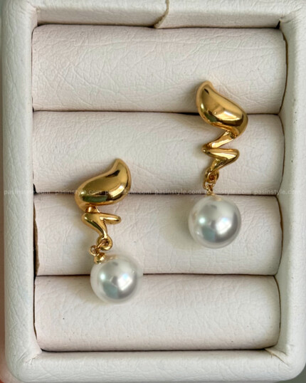 گوشواره مرواریدی دخترانه