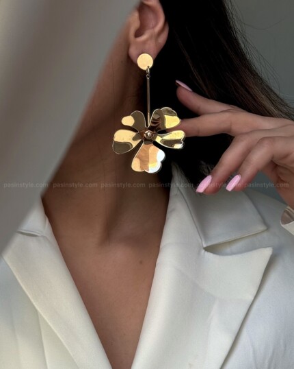 گوشواره گل ترند