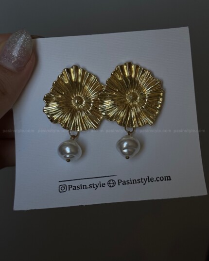 گوشواره مروارید کد۰۰۱۹۵