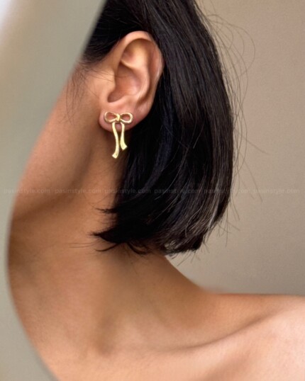 گوشواره پاپیونی