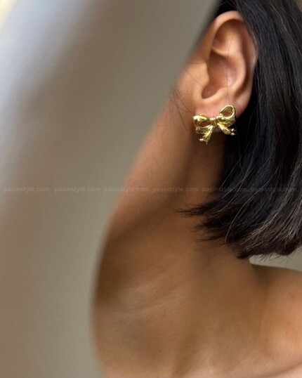 گوشواره پاپیونی