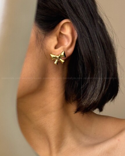 گوشواره پاپیونی