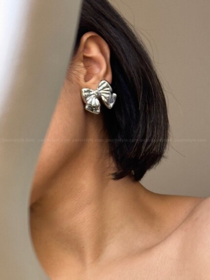 گوشواره پاپیونی