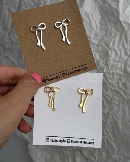 گوشواره پاپیونی