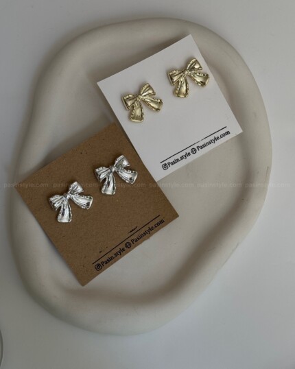 گوشواره پاپیونی