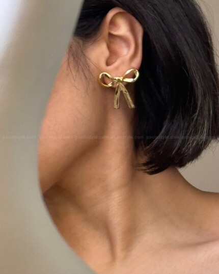 گوشواره پاپیونی