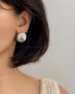 گوشواره صدفی