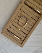 ست لاک تیفانی طرح طلا