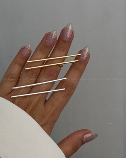 انگشتر خطی مینیمال