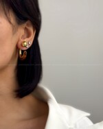 گوشواره دفرمه شفاف