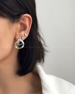 گوشواره حلقه ای طرح زارا