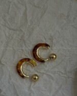 گوشواره دفرمه شفاف