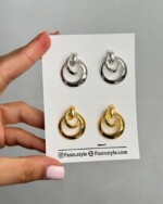 گوشواره حلقه ای طرح زارا