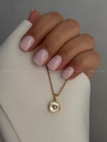 گردنبند میناکاری قلب