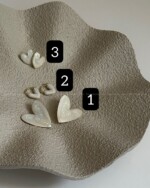 گوشواره قلب میناکاری