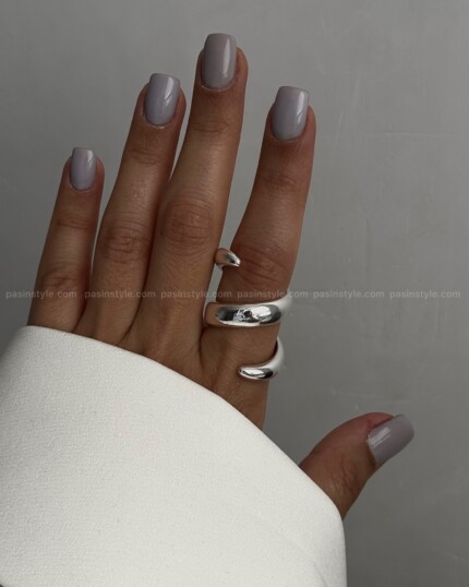 انگشتر ترند آبکاری نقره