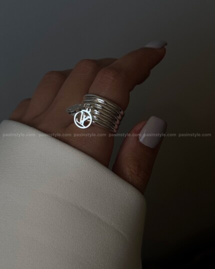 انگشتر ترند ابکاری نقره