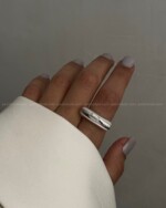 انگشتر ترند آبکاری نقره