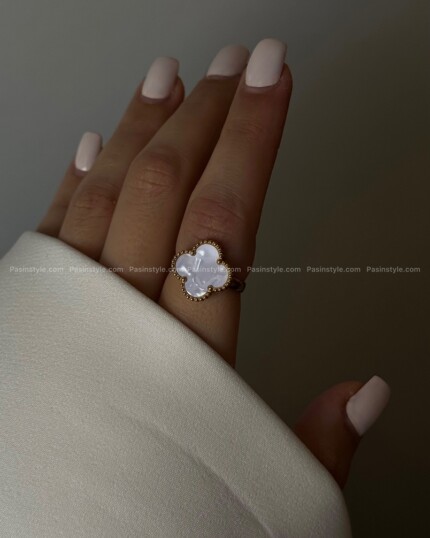 انگشتر ونکلیف سفید