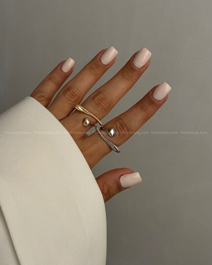 انگشتر دفرمه استیل