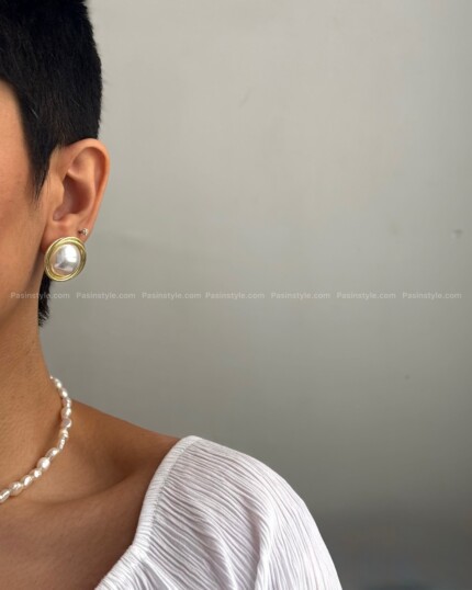 گوشواره مرواریدی کد ۰۰۳۱۹