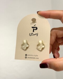 گوشواره دفرمه میناکاری