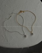 گردنبند دفرمه مروارید باروک