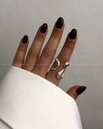 انگشتر دفرمه آبکاری نقره