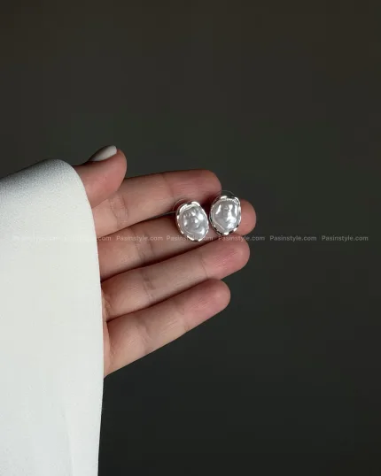 گوشواره مینیمال مروارید
