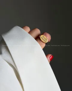 انگشتر استیل تکست