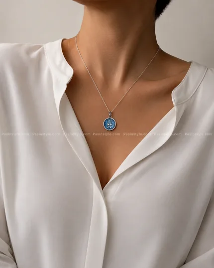گردنبند نقره بابا