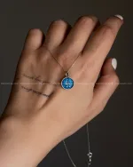 گردنبند نقره بابا
